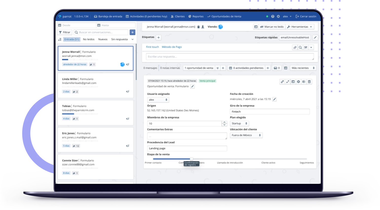 El CRM para convertir en Facebook